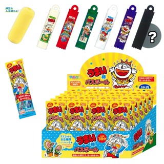 玉米棒造型泡澡球 90g-橘子香味 うまい棒 日本進口正版授權