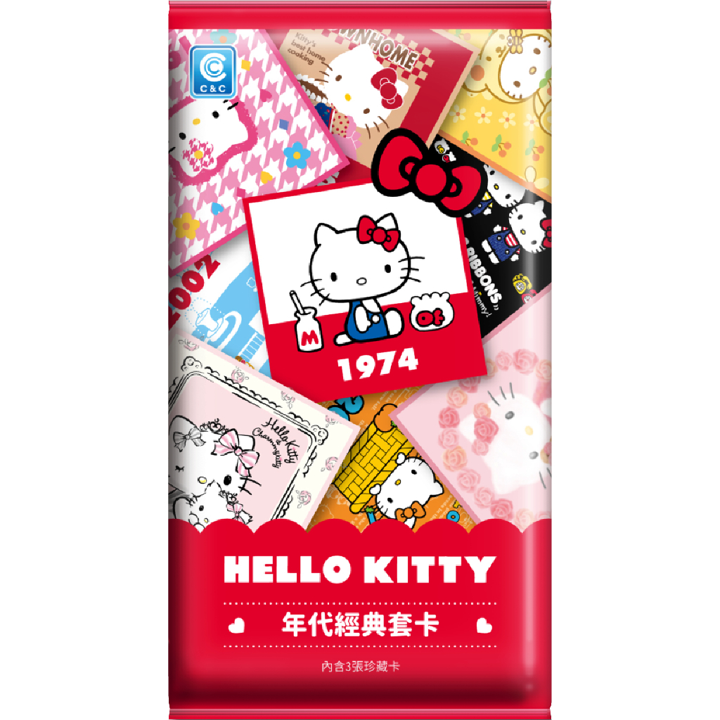 贈品 請勿下單 HELLO KITTY 年代經典套卡 卡套【卡樂購】