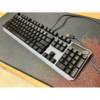 99新ASUS華碩 Rog Strix Scope RX 紅軸 機械式 電競鍵盤 有手托