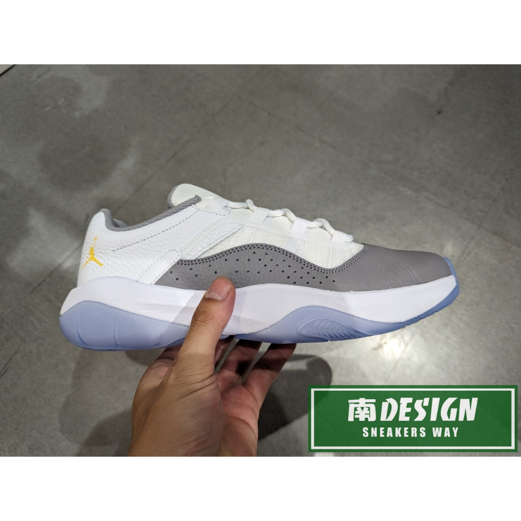 南🔥2023 9月 NIKE AIR JORDAN 11 CMFT LOW 籃球 果凍底 男款 白灰CW0784-107