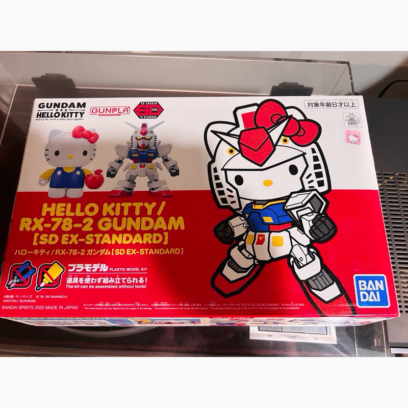 (已售完)全新未拆 BANDAI SPIRITS HELLO KITTY RX-78-2 凱蒂鋼彈貓