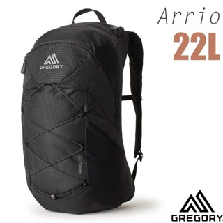 【GREGORY】多功能健行登山背包 ARRIO 22L(水袋兼容+FreeSpan通風背板)_碳黑_138424