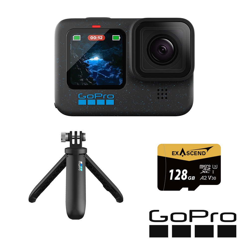 GoPro HERO 12 Black 優惠套組 手持禮盒套組 CHDHX-121-RW 正成公司貨