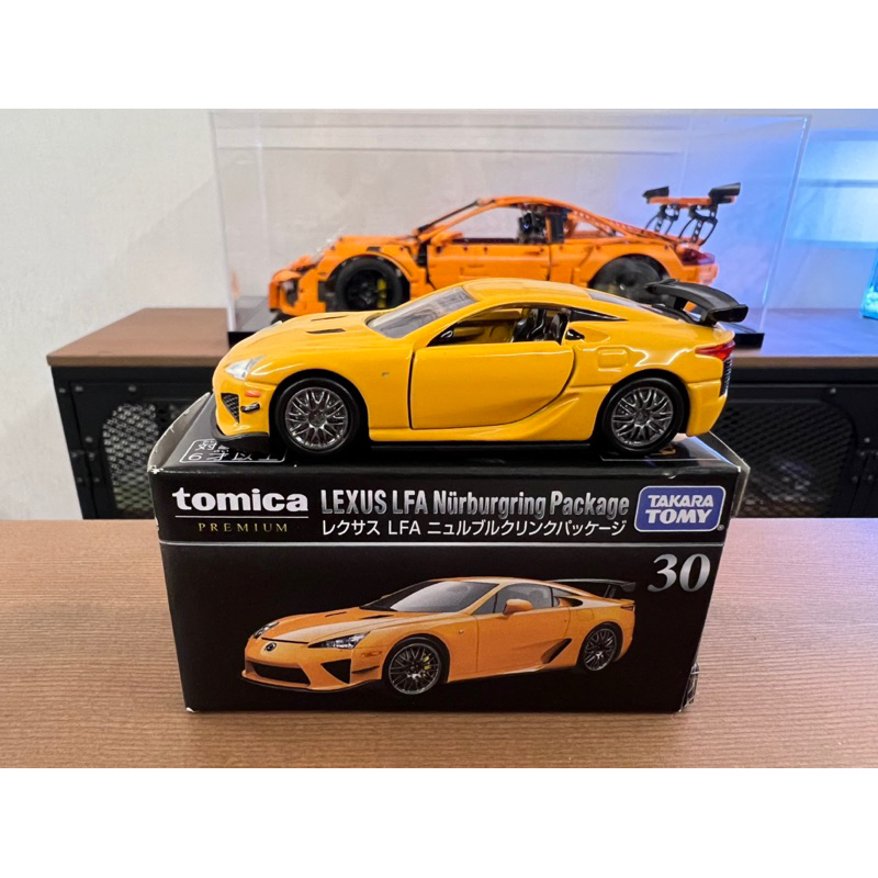 Tomica 黑盒PREMIUM系列 NO.30 LEXUS LFA 黃色