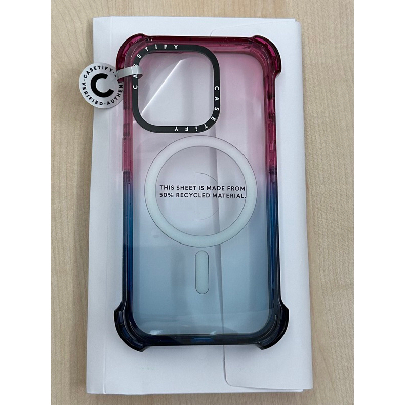 CASETiFY iPhone 15 Pro / Pro Max MagSafe 終極防摔手機殻 棉花糖色