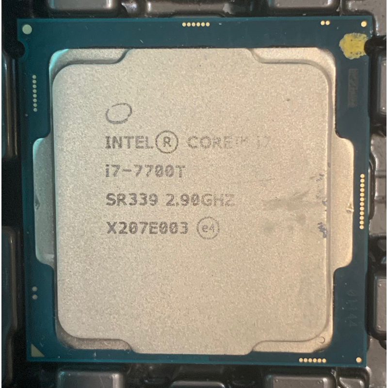 Intel Core i7-7700T 2.9G / 8M 模擬八核 低溫版 4C8T 1151 七代處理器