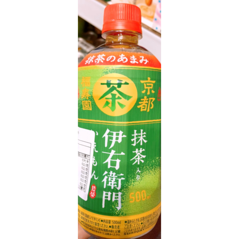 【亞菈小舖】日本零食 伊右衛門 綠茶 500ml【優】