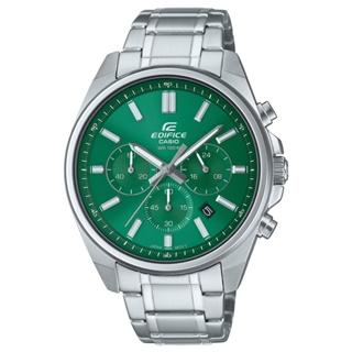 casio 卡西歐(efv-650d-3av) edifice 計時功能 經典運動型腕錶-綠色