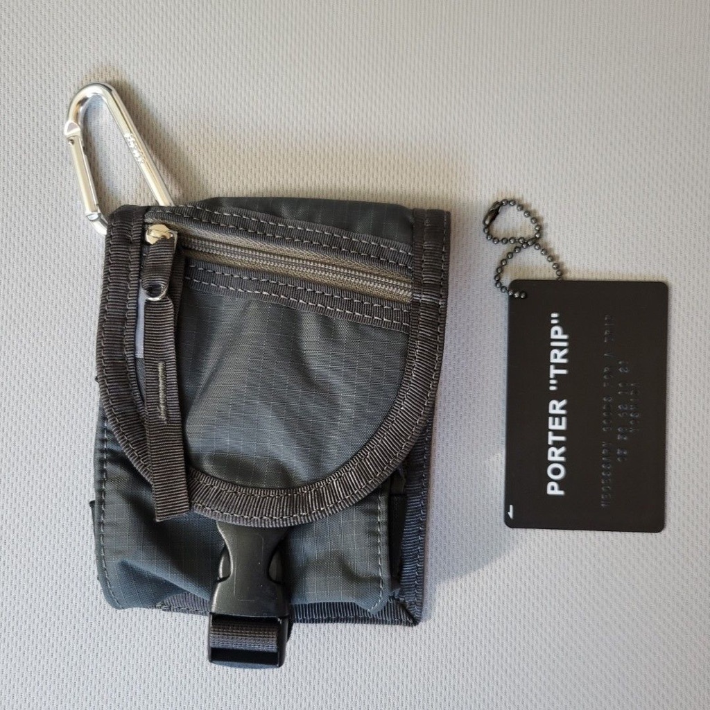 未使用新品 l 日本製 吉田PORTER/TRIP 腰包、吊掛包、菸包、相機包
