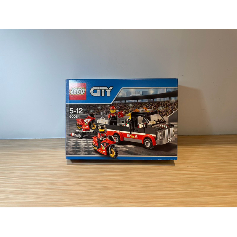 LEGO 樂高 - CITY城市系列 60084 競賽機車運輸車
