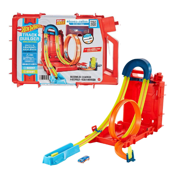 <熊葛> 全新正版現貨 Hot wheels 風火輪 賽道 彎道 環狀 美泰 軌道 汽油桶 加速器 行李箱 提箱