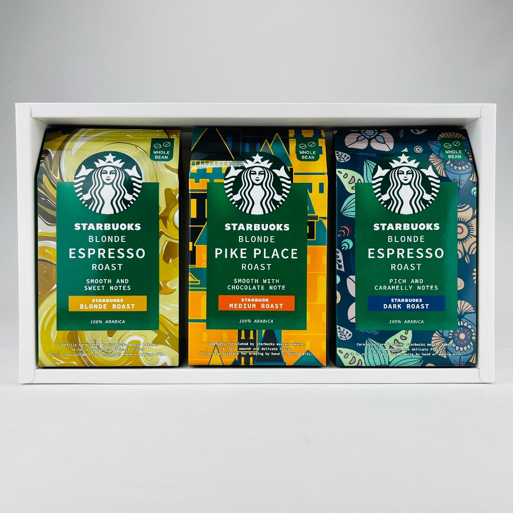 【宣羿紙藝】金紙/紙紮-Starbucks 星巴克咖啡豆禮盒