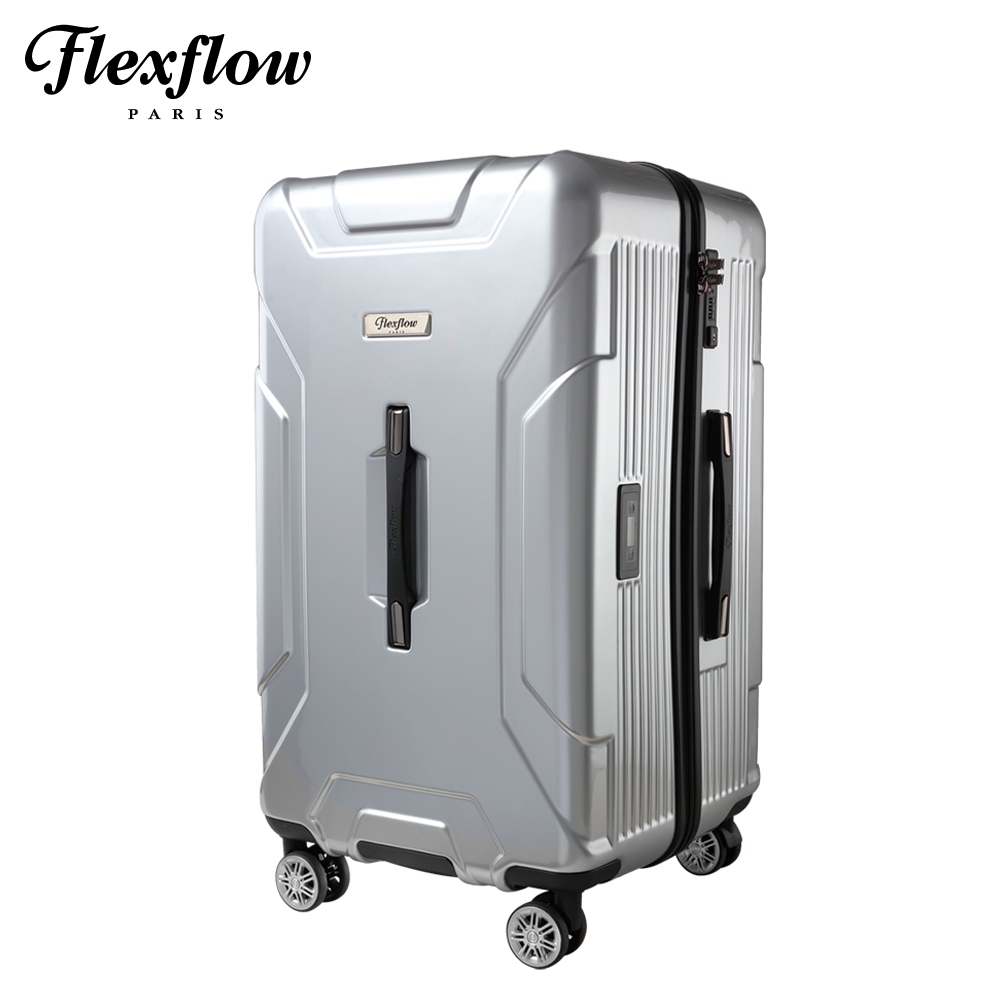 Flexflow 星際銀 南特特務系列29型 智能測重防爆拉鍊旅行箱