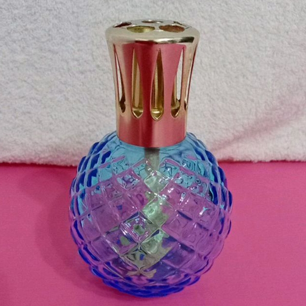 LAMPE BERGER法國柏格香精油瓶350ml（透明藍）