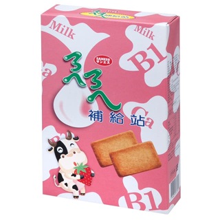 掬水軒ㄋㄟㄋㄟ補給站草莓牛奶餅114g×2盒(買一送一，共2盒)