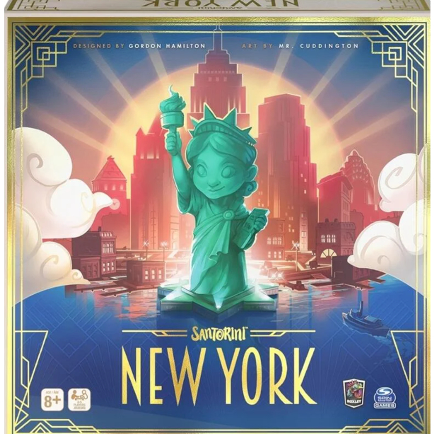 Santorini New York聖托里尼紐約 英文版 桌遊 玩具 兒童 boardgame