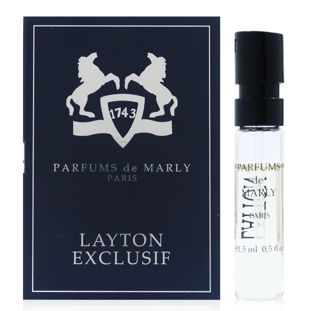 Parfums De Marly 瑪爾利 Layton Exclusif 林頓獨家淡香精 EDP 1.5ml