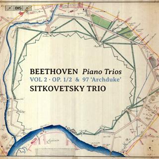 貝多芬 鋼琴三重奏 大公 西特柯維茲基三重奏 Beethoven Piano Trios Vol 2 SACD2539