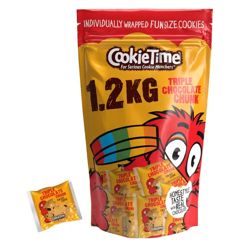 🛒GOGO好市多 COSTCO 代買代購：CookieTime 三重巧克力餅乾 1.2公斤