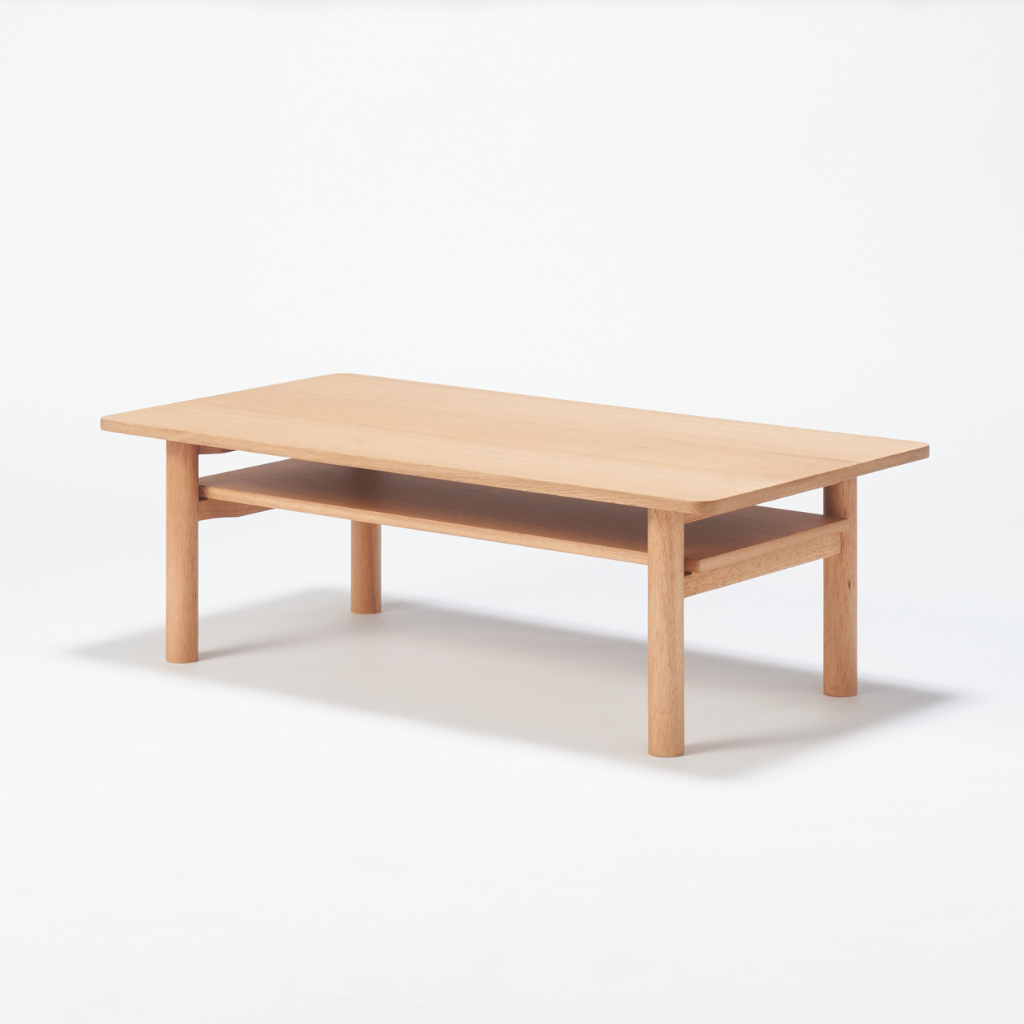 日系風格MUJI無印良品LOFT經典木製矮桌/橡木/咖啡桌茶几書桌/100x55x35/橡木色/二手八成新/特$3600