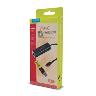 [臺灣現貨] Esense Type-C轉RJ45+USB3.0 HUB網路轉接器RJC191 含稅 蝦皮代開發票
