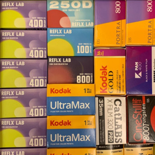 35mm底片：Reflx Lab 400/800/100/250D；Protra 400/800/160；Kodak