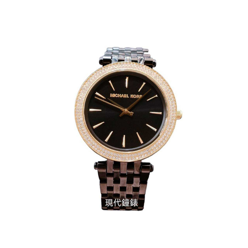 【MICHAEL KORS】都會時尚水鑽腕錶 MK3322 37mm 現代鐘錶