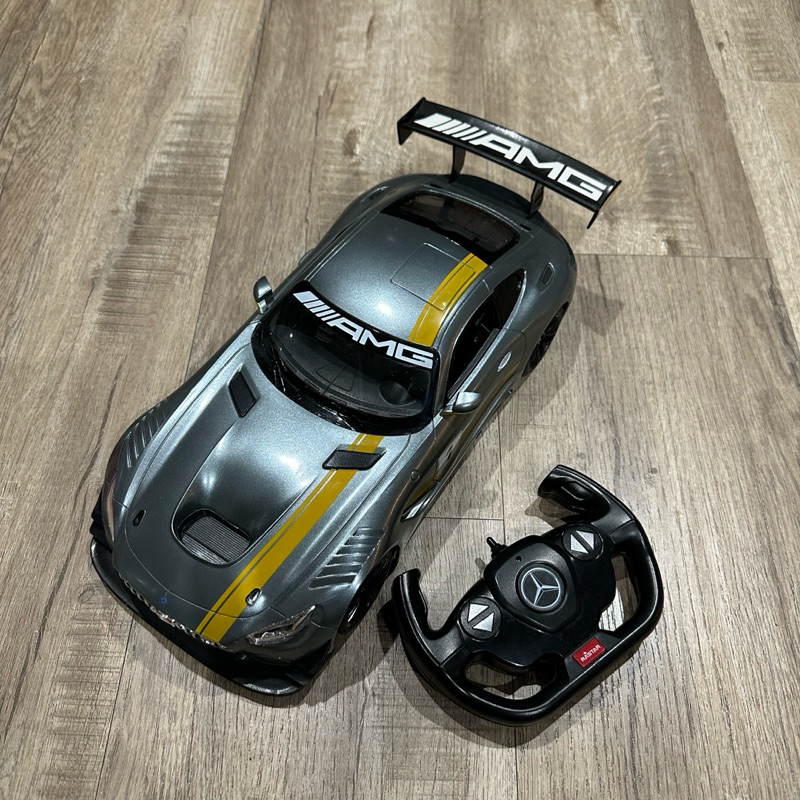 1:14賓士Mercedes BENZ AMG GT3空力賽車授權RASTAR遙控車 二手