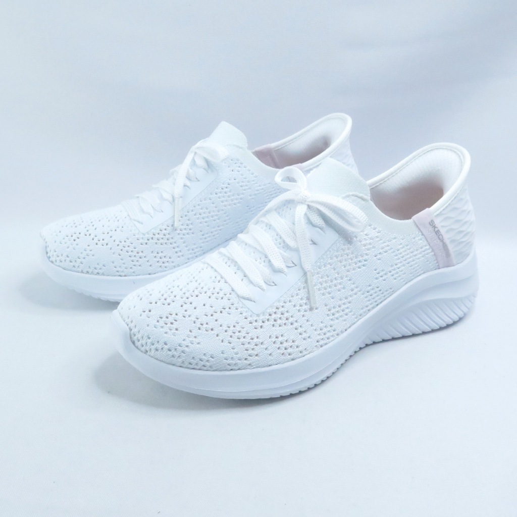 Skechers 896211WHT 女款休閒鞋 ULTRA FLEX 3.0 套入式 白【iSport愛運動】