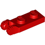 LEGO 樂高 紅色 1x2 絞鍊 轉軸 卡榫 母頭 薄板 Red Hinge Plate 44302 54657