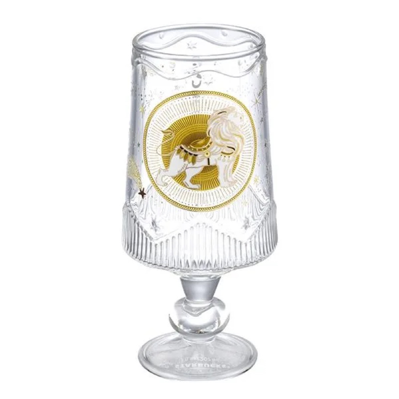 星巴克 獅子星座玻璃杯 7OZ Glass Cup SSS Leo 2023/09上市 Starbucks