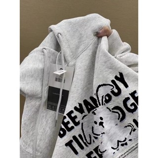 【樸葉】帽t 連帽衛衣 長袖衛衣 卡通帽t oversize 韓系衣服 設計感上衣 加絨帽t 冬天衛衣 秋冬上衣
