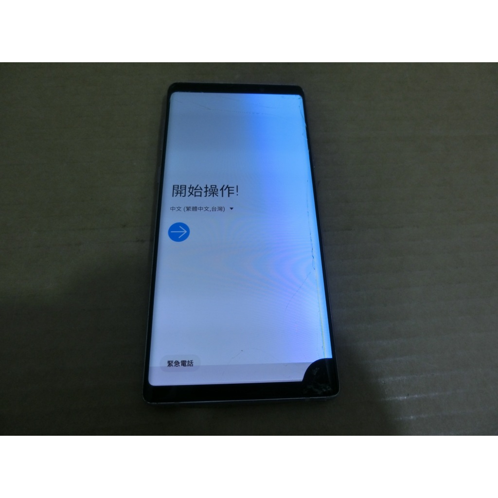 SAMSUNG Galaxy NOTE 9 SM-N960F 故障機 零件機 （明1009）