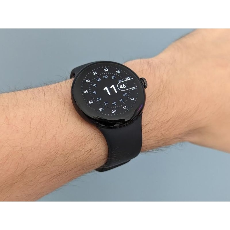 Google Pixel Watch LTE 霧黑不鏽鋼（9成新）