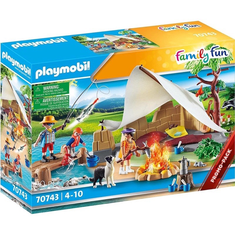 《現貨》Playmobil 70743 露營組