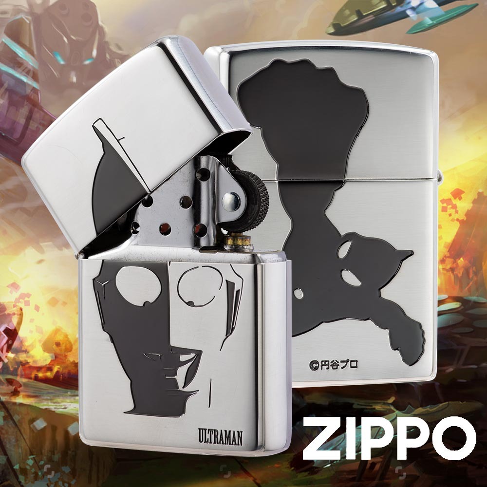 ZIPPO 超人力霸王-SV防風打火機 ZA-6-U01 特攝劇 斯佩修姆光線 奧特戰士 星雲光 終身保固 官方旗艦店