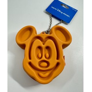 日本帶回 現貨 東京迪士尼限定 米奇 鬆餅零錢包 拉鍊包 吊飾 鑰匙圈 矽膠零錢包 小物包【冠頭日貨】