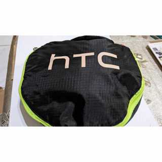 (全新)HTC 摺疊收納圓筒包 可提可後背