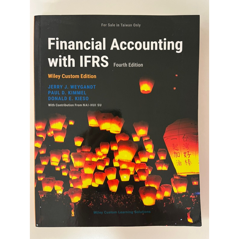 （二手）會計學原文書Financial Accounting with IFRS
