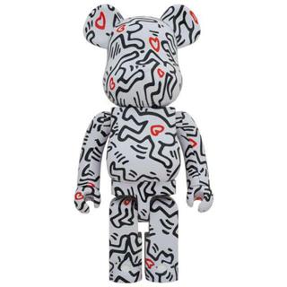1000% BE RBRICK KEITH HARING #8黑白 凱斯哈林/庫柏力克熊 全新限量正品 潮間帶