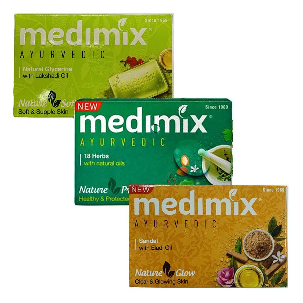 medimix 美黛詩印度綠寶石皇室藥草浴美肌皂125g(共三款)  Vivo薇朵