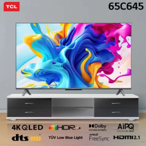 【TCL】65C645 65吋 QLED Google TV 智能連網 液晶顯示器