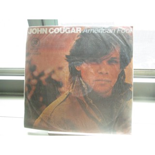 黑膠唱片(僅封面無唱片)~John Cougar-American Fool專輯