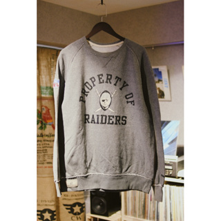 《舊贖古著》Reebok NFL Raiders Sweatshirt 突擊者隊 美式足球 大學踢 古著 vintage