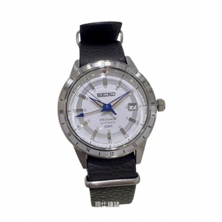 【SEIKO 精工】PRESAGE Style60’s GMT 機械腕錶 4R34-00E0J 現代鐘錶 SK016