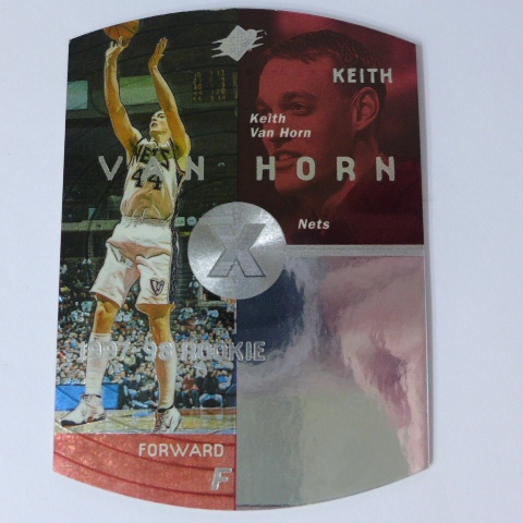 ~Keith Van Horn/基思·范洪/白人球星~1998年SPX RC.NBA新人雷射卡