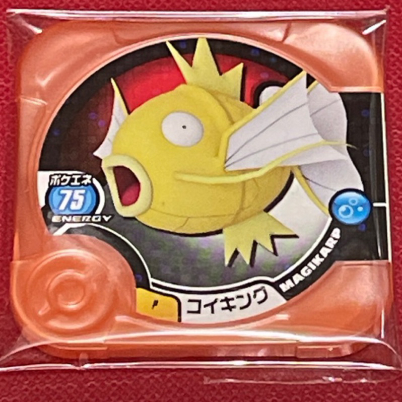 實拍照片 日本正版 Pokemon TRETTA 稀有卡 橘色P卡 黃金鯉魚王
