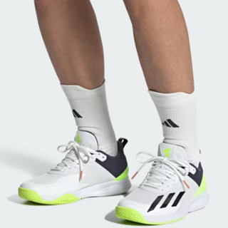 Adidas 男鞋 Courtflash Speed IG9539 白 黑 螢光綠