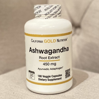 🌿南非醉茄 印度人蔘 印度人參膠囊 180顆 California Gold Nutrition Ashwagandha