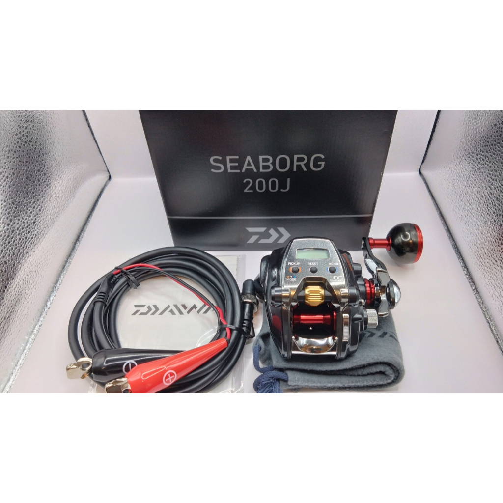 二手電動捲線器 DAIWA 19 SEABORG 200J (23.9K 61H) 船釣小搞搞電捲